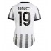 Cheap Juventus Leonardo Bonucci #19 Home Football Shirt Women 2022-23 Short Sleeve